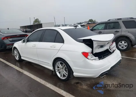 2013 Mercedes-Benz C 300 Sport 4Matic from USA, damaged, VIN WDDGF8AB2DR297324